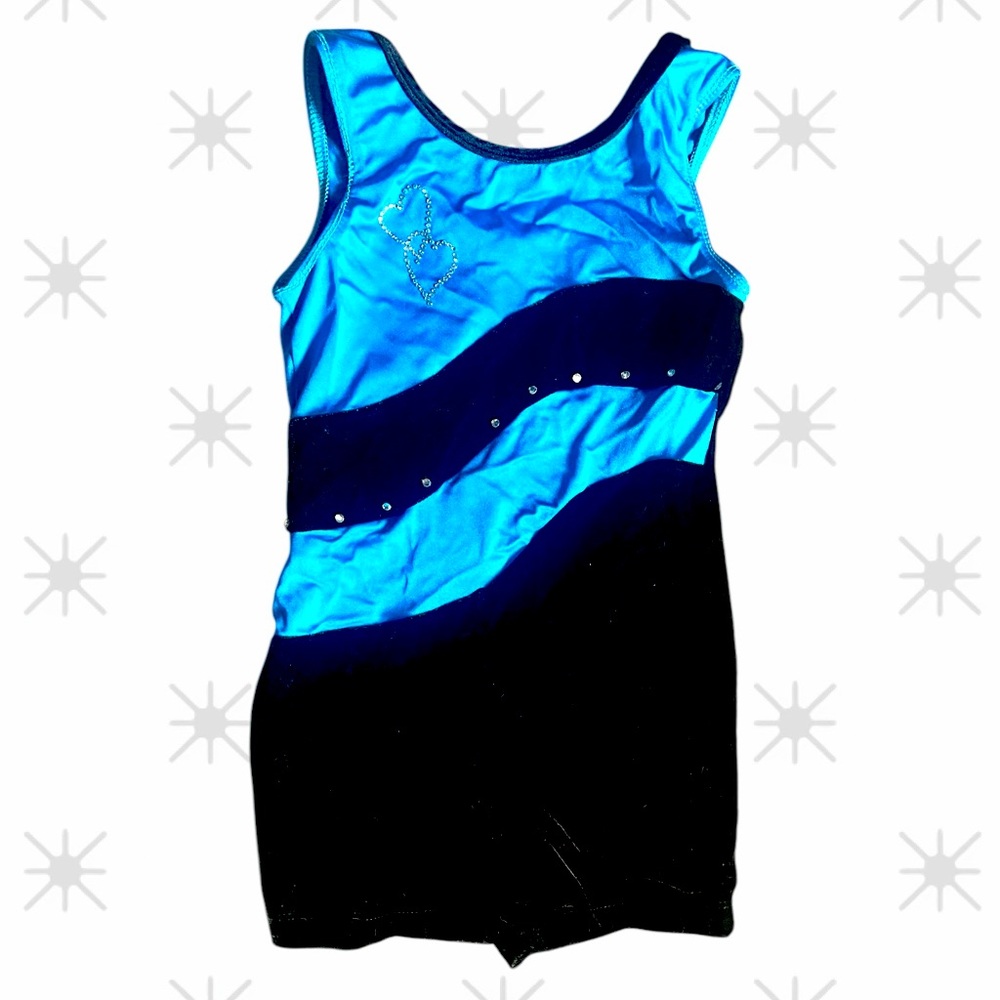 Gymnastics Unitard, Girls Size LC, Balera